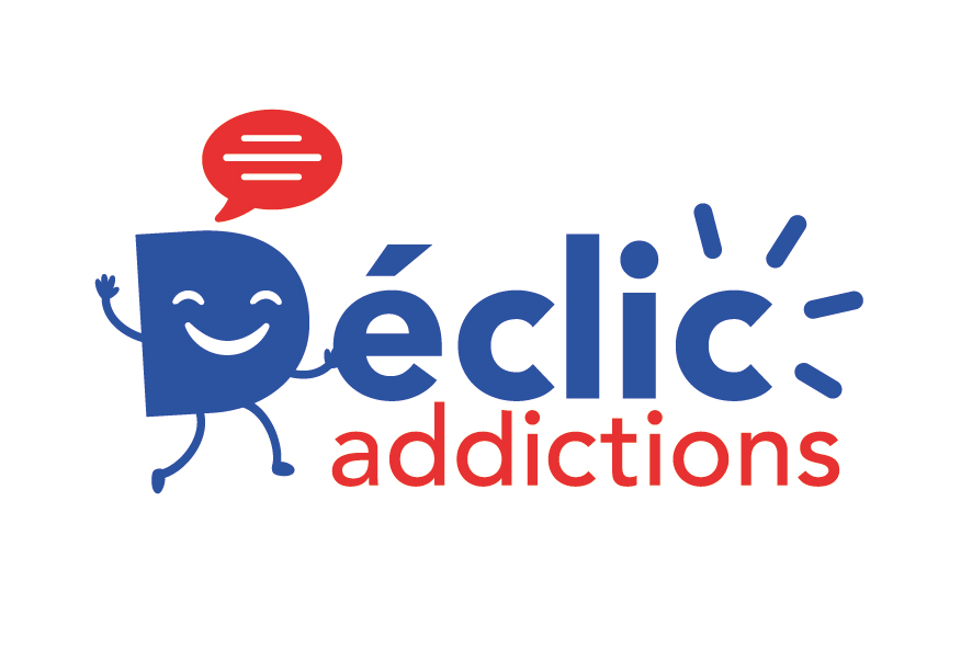 Logo de Déclic Addictions, prévention des addictions en entreprise, dans le cadre de la présentation de notre partenaire la Fondation du BTP