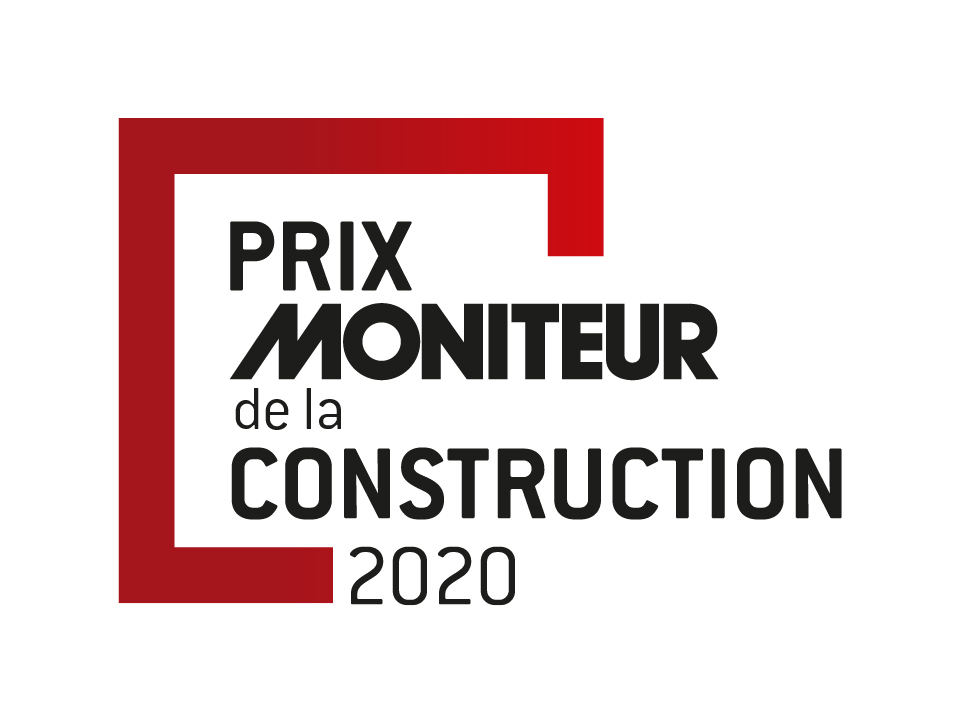 Logo du Moniteur de la construction 2020 dans le cadre de la prévention et de nos engagements dans le BTP