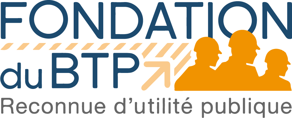 Logo de la Fondation du BTP, un des partenaires MBTP, dans le cadre de nos engagements dans la prévention et nos valeurs pour le secteur du BTP