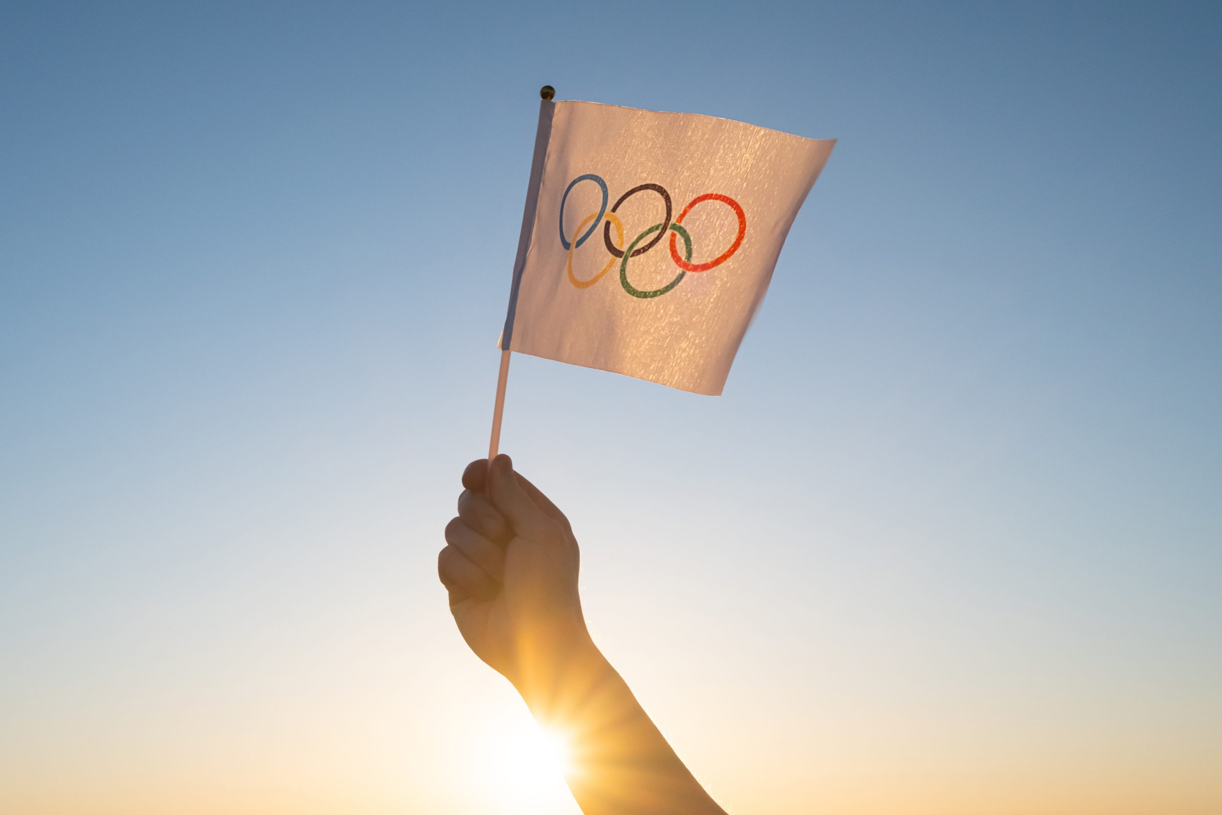 drapeau olympique