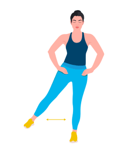 Exercice de la boussole pour prévenir les douleurs aux genoux