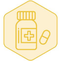 Icone représentant les médicaments pour arrêter de fumer
